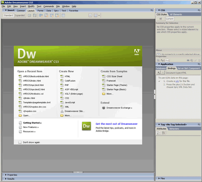 Dreamweaver CS3 Free Download