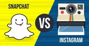 Comparing SnapChat and Instagram