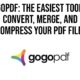 GogoPDF The Easiest Tool To Convert Merge And Compress Your PDF Files