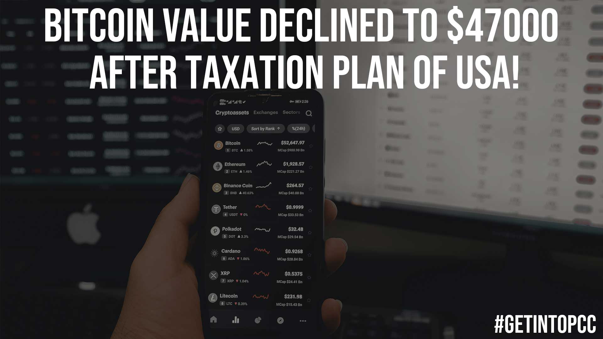 Bitcoin Value Declined To 47000 After Taxation Plan Of USA