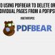 4 Steps to Using PDFBear to Delete or Extract Individual Pages From a PDF