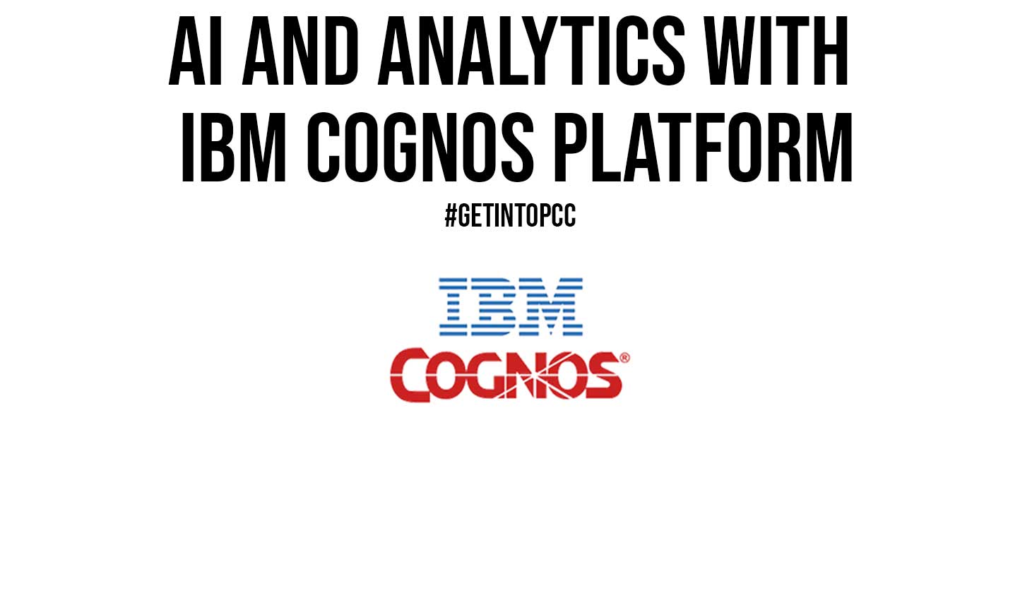 AI and Analytics With IBM Cognos Platform