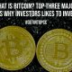 What is Bitcoin Top Three Major Reasons Why Investors Likes To Invest In It