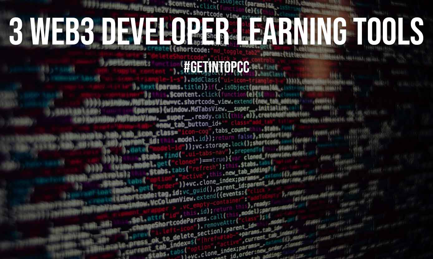 3 Web3 Developer Learning Tools