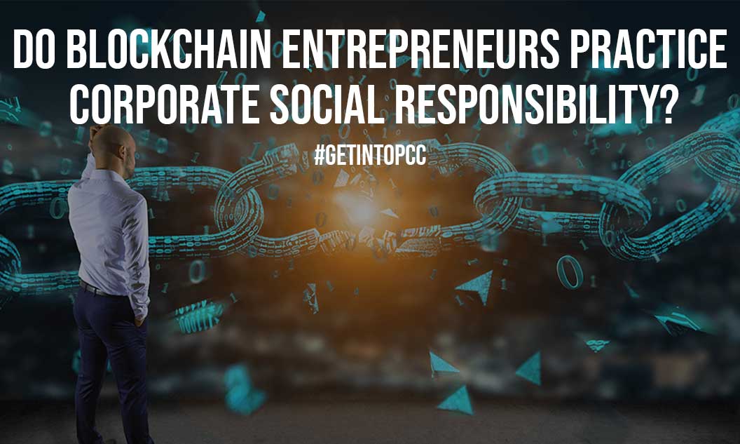 Do Blockchain Entrepreneurs Practice Corporate Social Responsibility