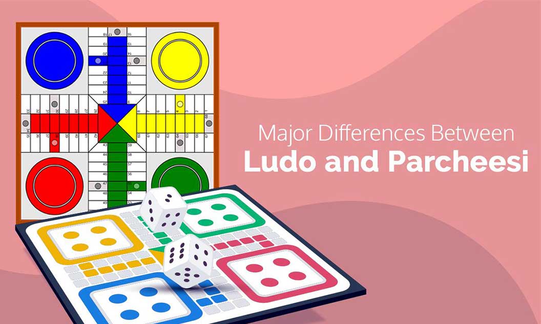 Major Differences Between Ludo and Parcheesi